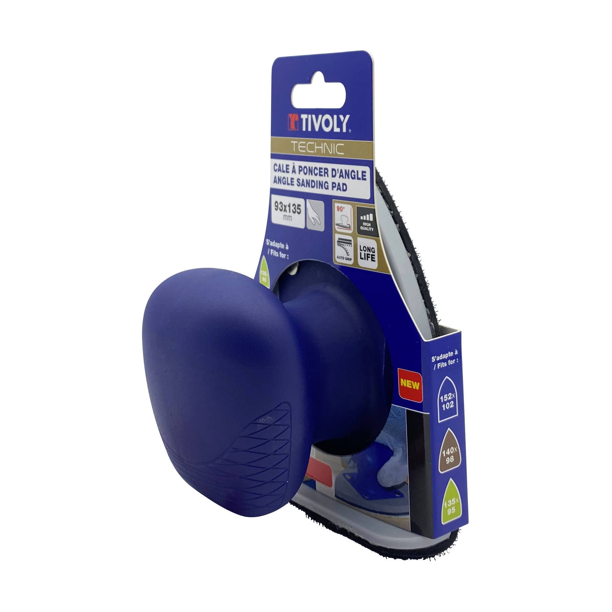 Taco para lijar MULTI 93X135 Velcro