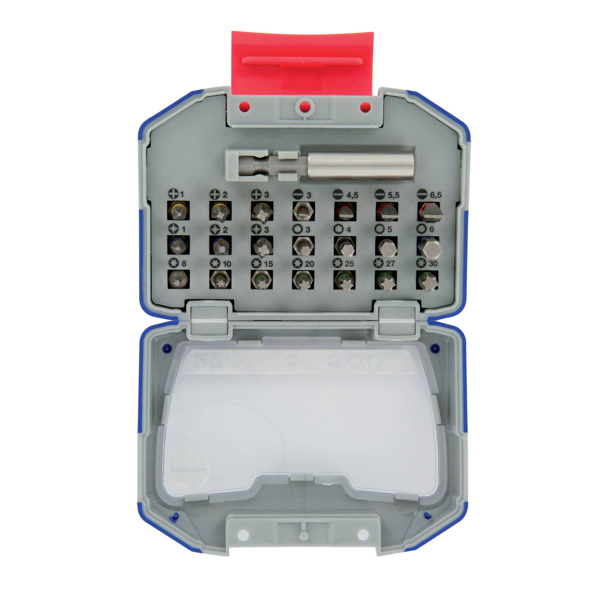 22 piezas -21 puntas torsión + 1 portapuntas magnético de cambio rápido