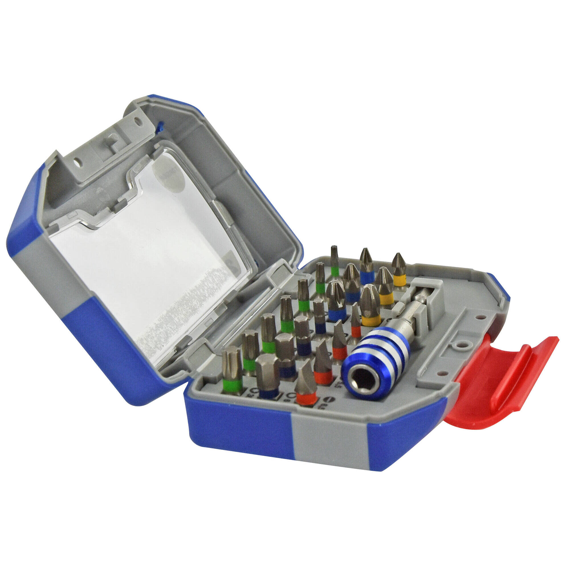 22 piezas -21 puntas torsión + 1 portapuntas magnético de cambio rápido