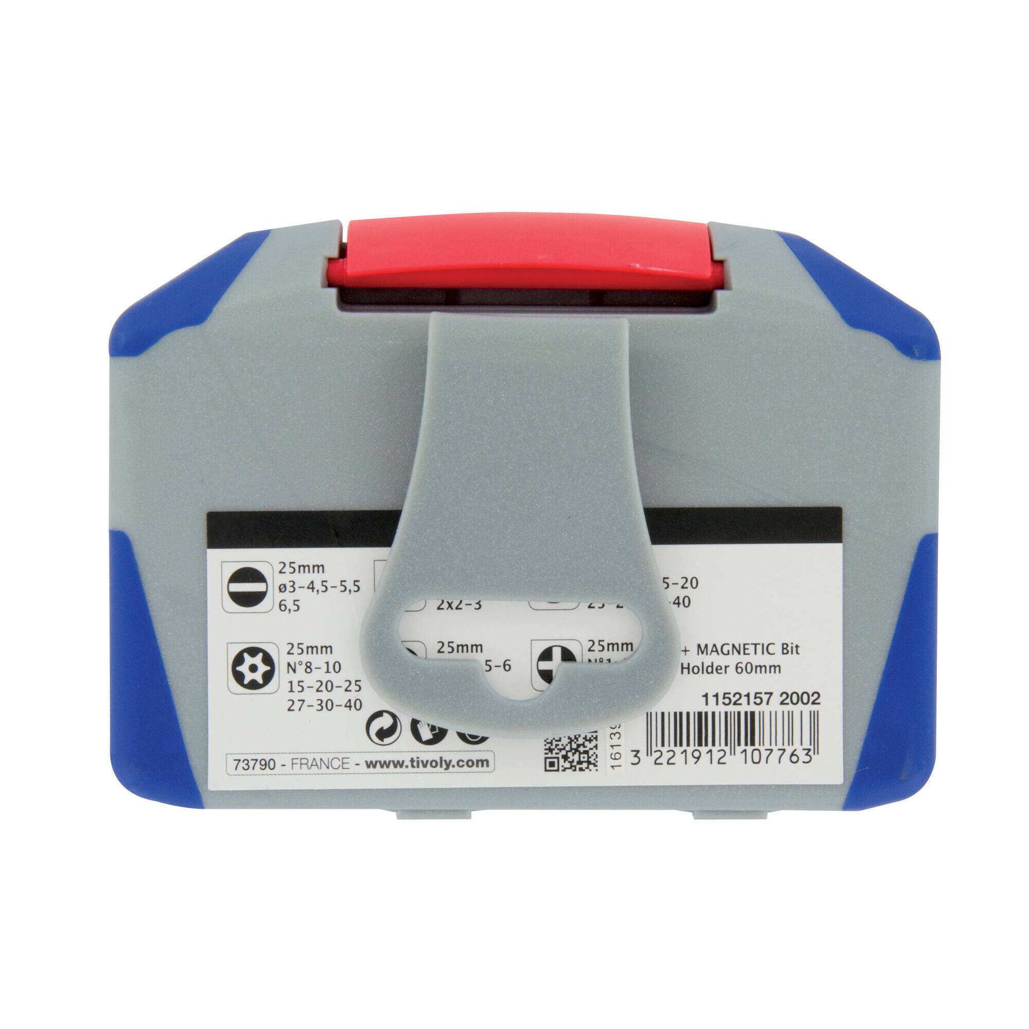 35 piezas -34 puntas torsión + 1 portapuntas magnético de cambio rápido