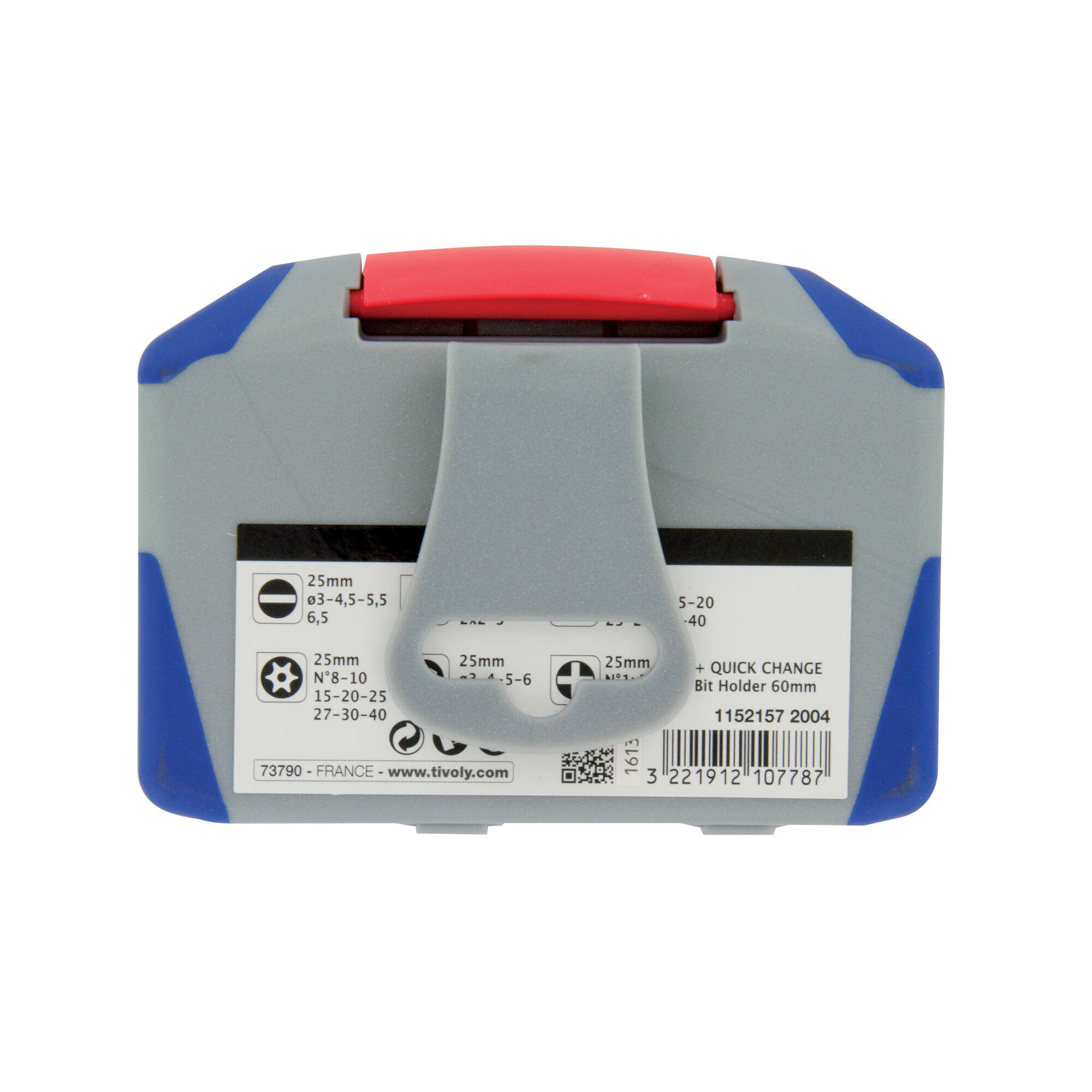 35 piezas -34 puntas torsión con recubrimiento TiN + 1 portapuntas magnético de cambio rápido