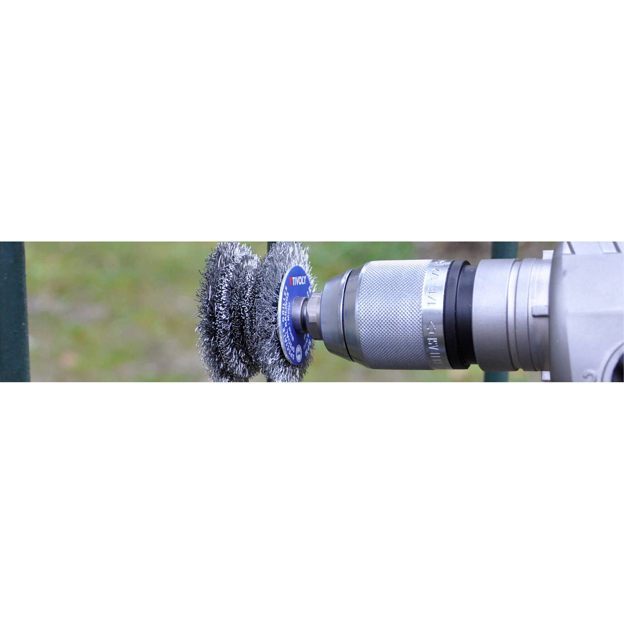 Cepillo CIRCULAR ESCALONADO -Alambre de acero ondulado -Decapado de metal (Estuche blíster) / Ø: 60 / 0.35