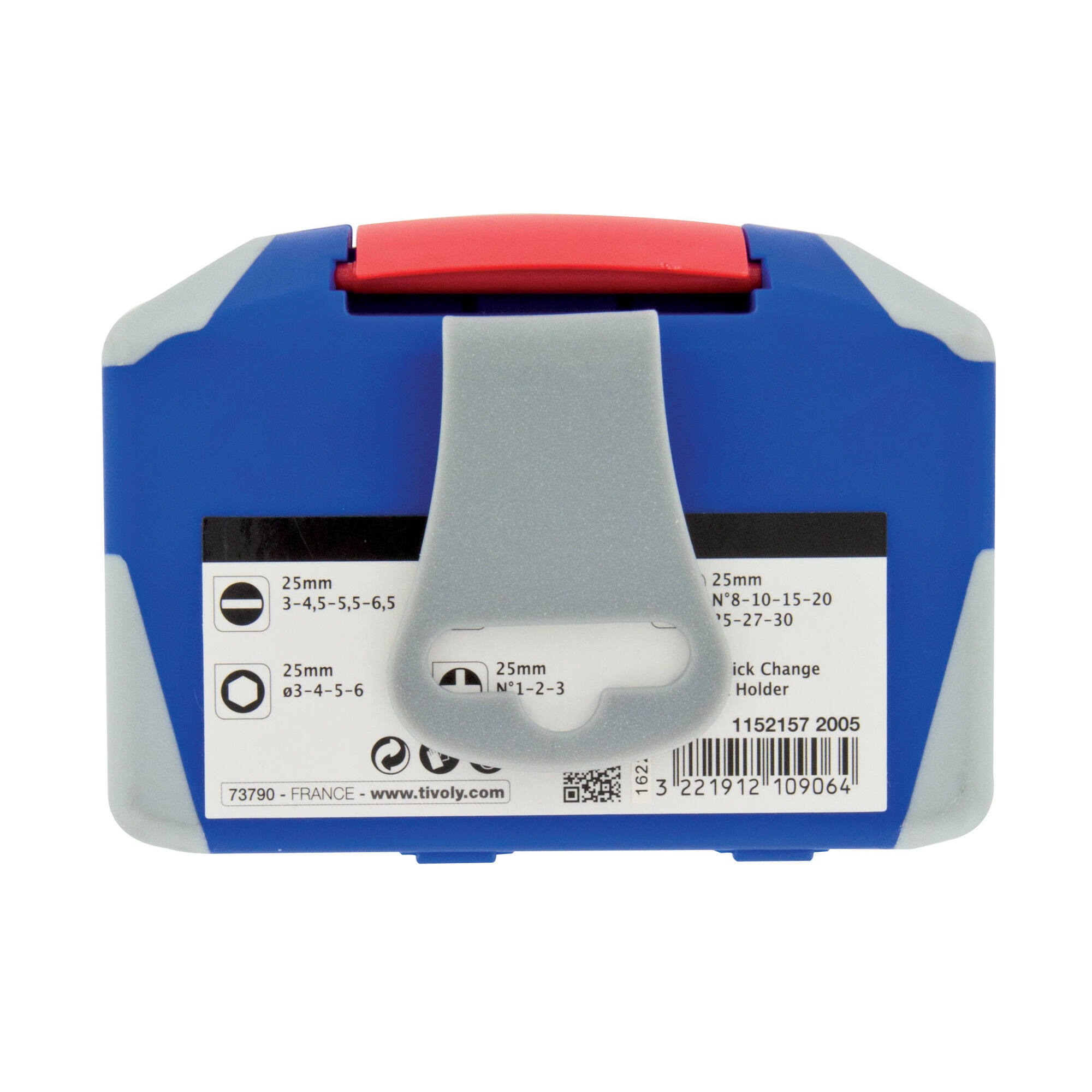 22 piezas -21 puntas torsión diamantadas + 1 portapuntas magnético de cambio rápido