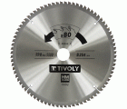 Ø: 254 x Ø2: 30 x Z: 80 / Hojas de sierra circular -Acabado -Para plástico, aluminio y acero inoxidable -ParaUso en sierra radial y de mesa (Funda cartón)