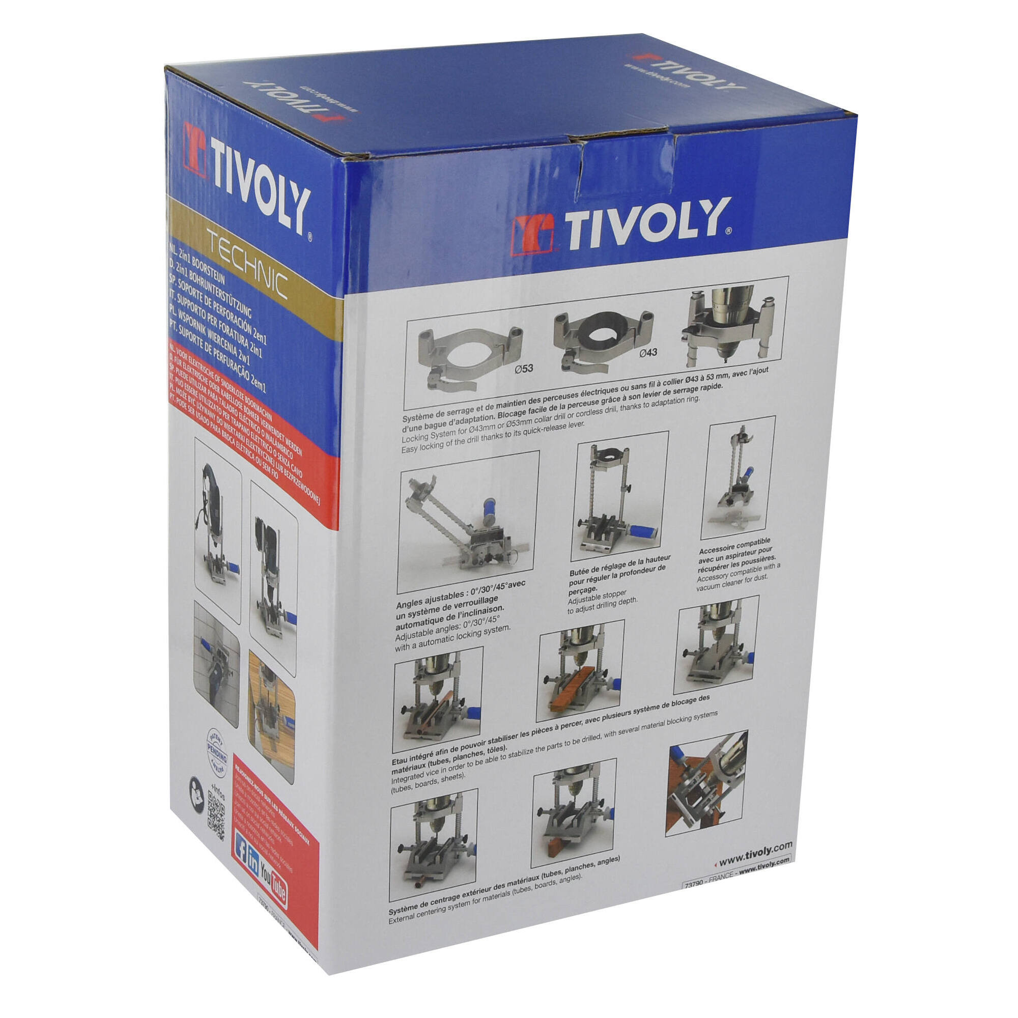 Soporte de taladro DS300XP - UNIVERSAL taladro con cable e inalámbrico