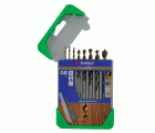 10864070001 - 8 brocas para madera speed point Ø 2 a 10 mm