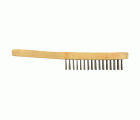 Cepillo con mango de madera FSC (Granel) / Acero inoxidable / 0.30