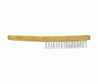 Cepillo con mango de madera FSC (Granel) / Nailon abrasivo / 0.30