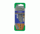 6 brocas para madera speed point Ø 2 a 8 mm