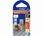 Punta de atornillar -Torsión diamante IMPACTO -Para tornillo Pozidriv (Blíster) N°: N2 / L: 25