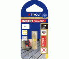 Punta de atornillar -Torsión diamante IMPACTO -Para tornillo Phillips (Blíster) N°: N1 / L: 25