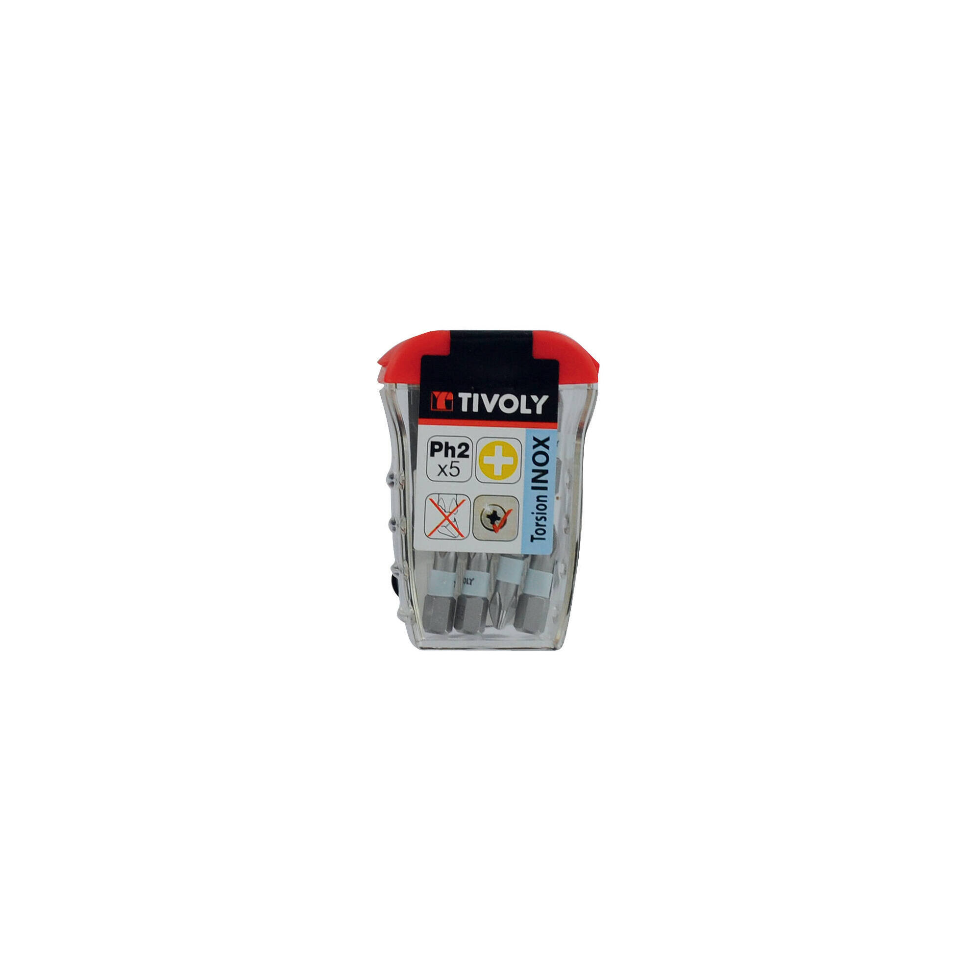 5 puntas inox torsion PH2