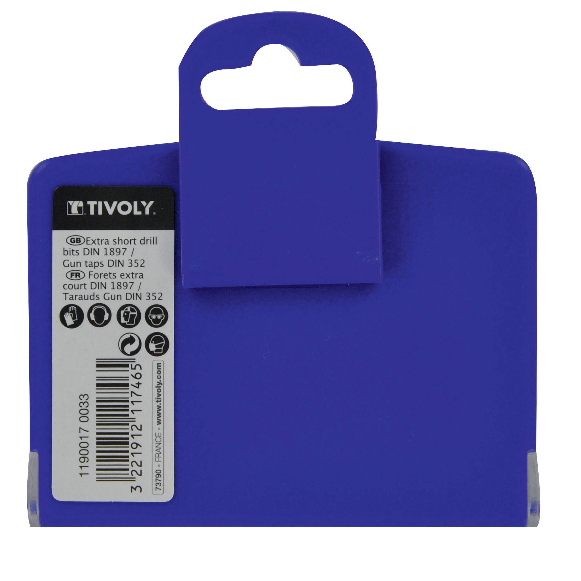 8 piezas - 4 machos de roscar HSS STEAM GUN DIN352 M4 a M8 + 4 brocas HSS extracortas rectificadas de punta en cruz