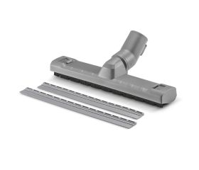 Boquilla barredora de suelos para suciedad seca/húmeda, DN 35, ancho de 300 mm, con gancho de estacionamiento