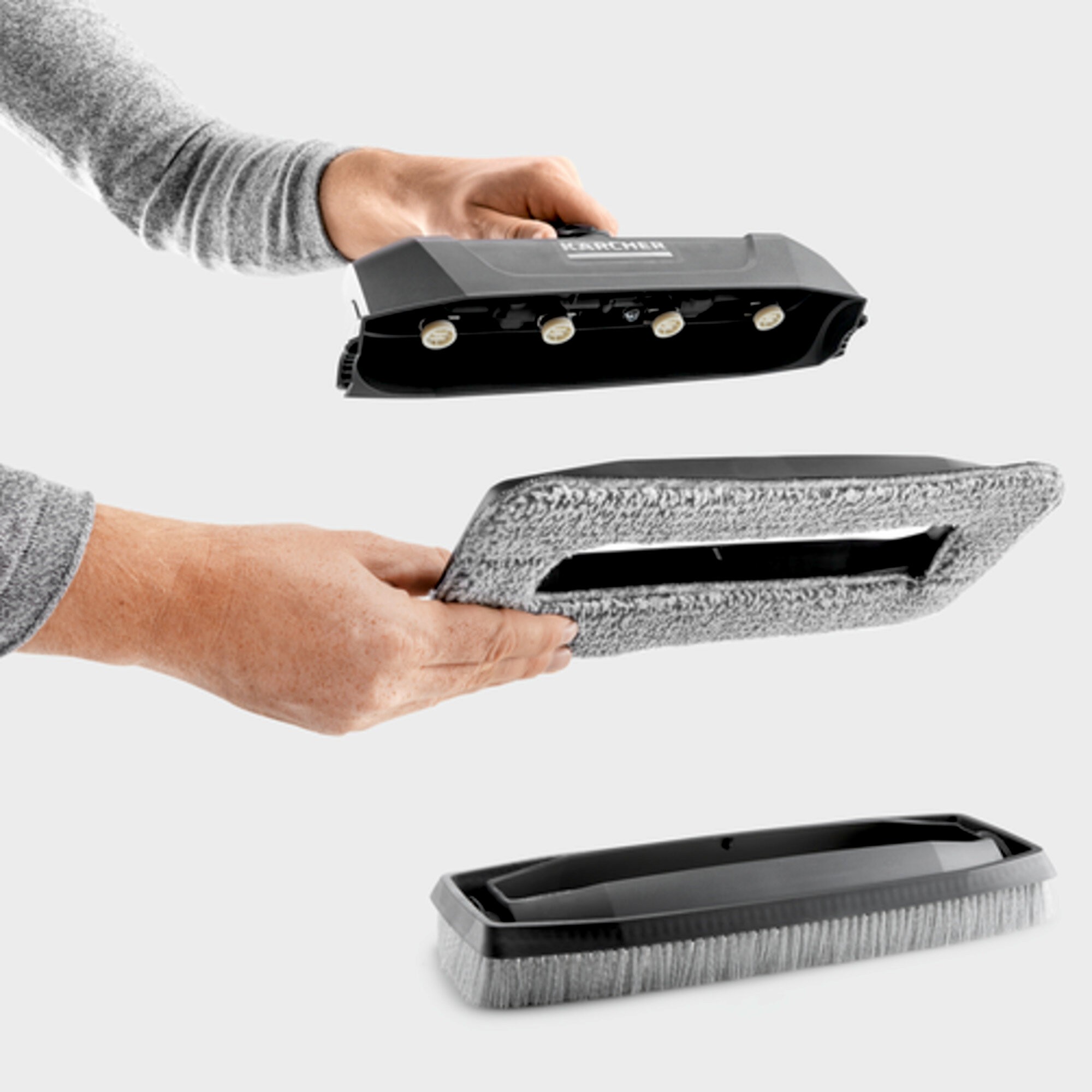 Accesorio de limpieza de fachadas y cristales