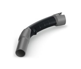 Codo, NT, DN 35, plástico, lado de la manguera, conexión de clip 2.0, lado del accesorio, conexión cónica