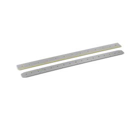 Labio de aspiración set PU 1180mm/46in, resistente al aceite, ranurado, 1300 mm