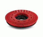 Cepillo circular, medio, rojo, 300 mm