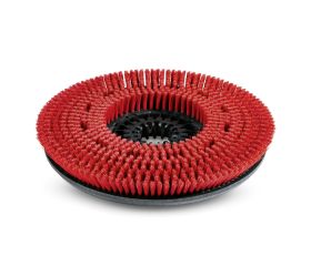 Cepillo circular, medio, rojo, 450 mm