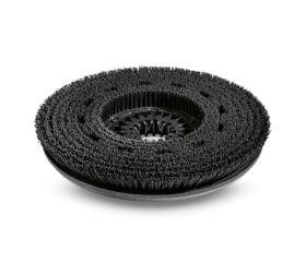 Cepillo circular, duro, negro, 450 mm