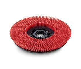 Cepillo circular, medio, rojo, 430 mm