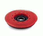 Cepillo circular, medio, rojo, 550 mm