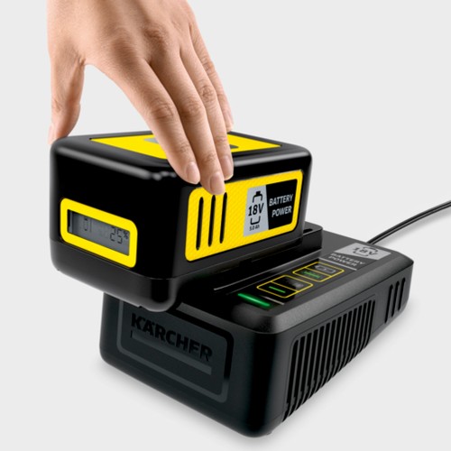 Cargador y batería de 18 V 5.0 Ah