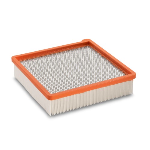 Filtro plegado plano