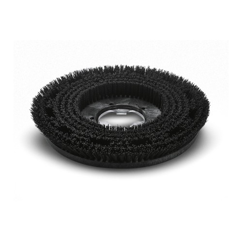 Cepillo circular, duro, negro, 430 mm