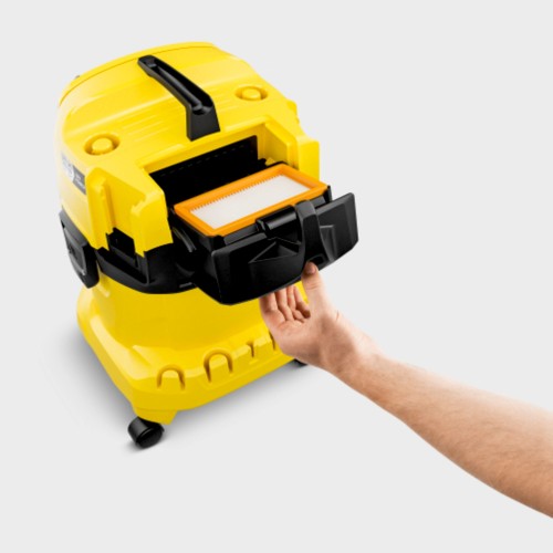 Aspiradora para suciedad sólida y líquida a batería WD 4-18 Dual