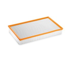 Filtro plegado plano