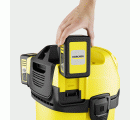 Aspiradora para suciedad sólida y líquida a batería WD 4-18 Dual