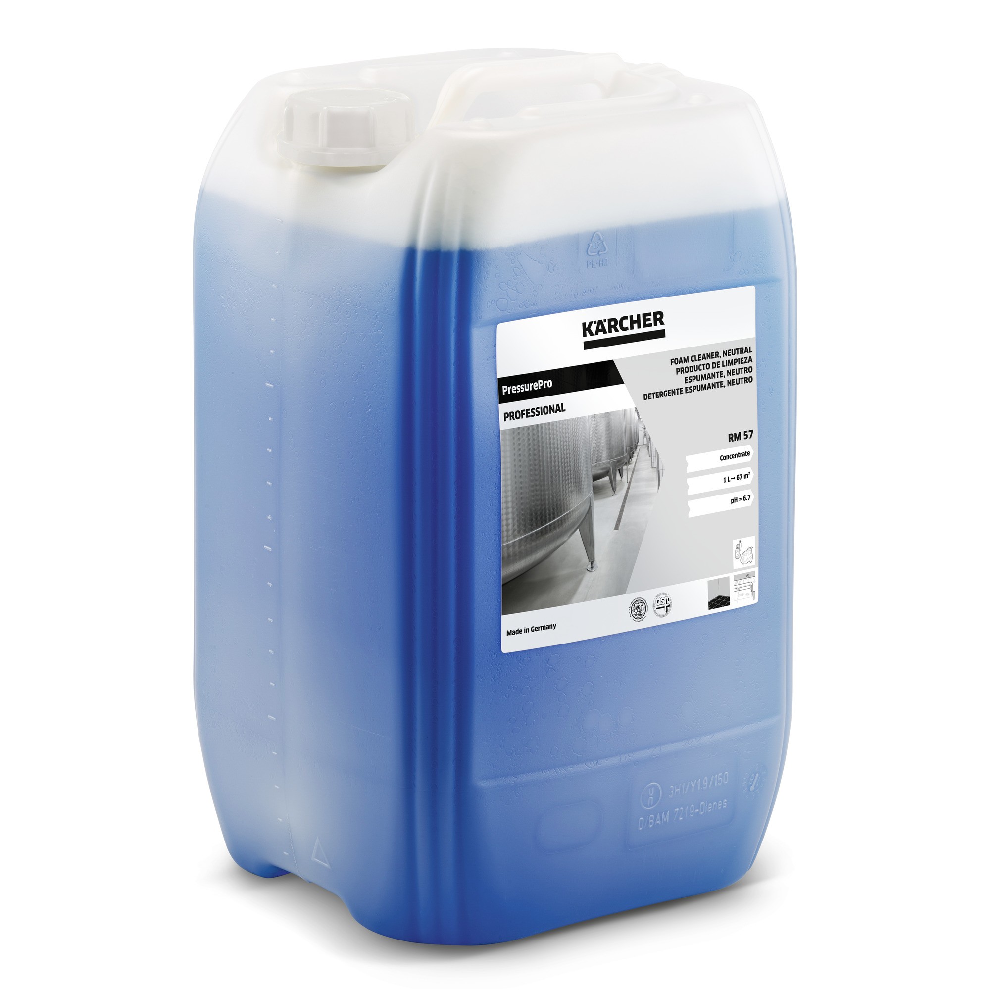 PressurePro detergente espumante neutro RM 57 ASF, 20l