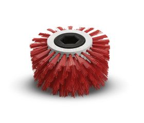 Cepillo angular, medio, rojo, 170 mm