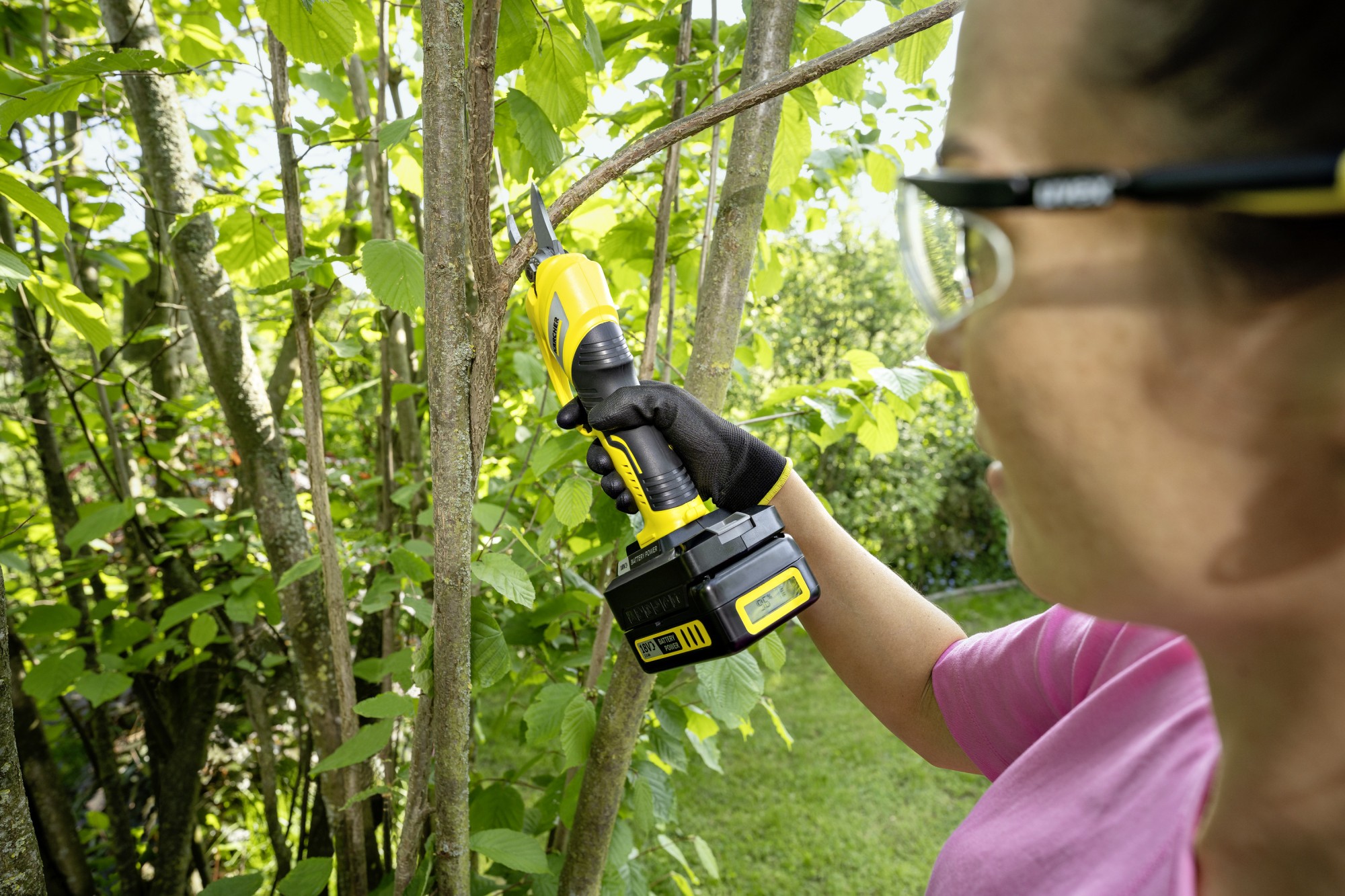 Podadora a batería TLO 2-18