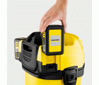 Aspiradora para suciedad sólida y líquida a batería WD 4-18 Dual