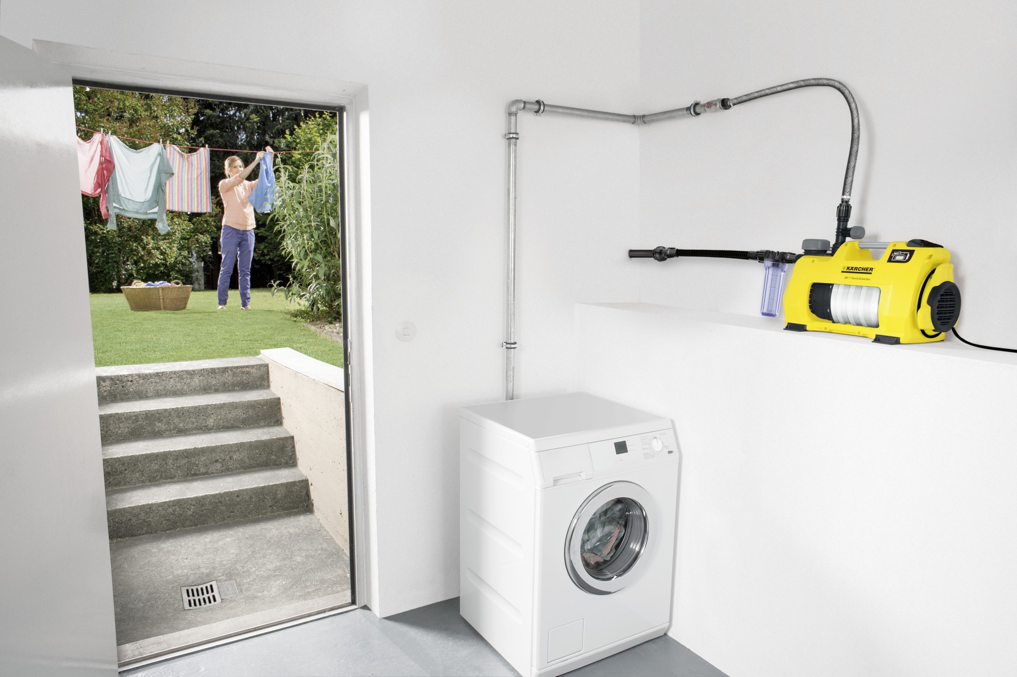 Kit de aspiración de 1,5 m para tuberías de 1“ (25 mm)