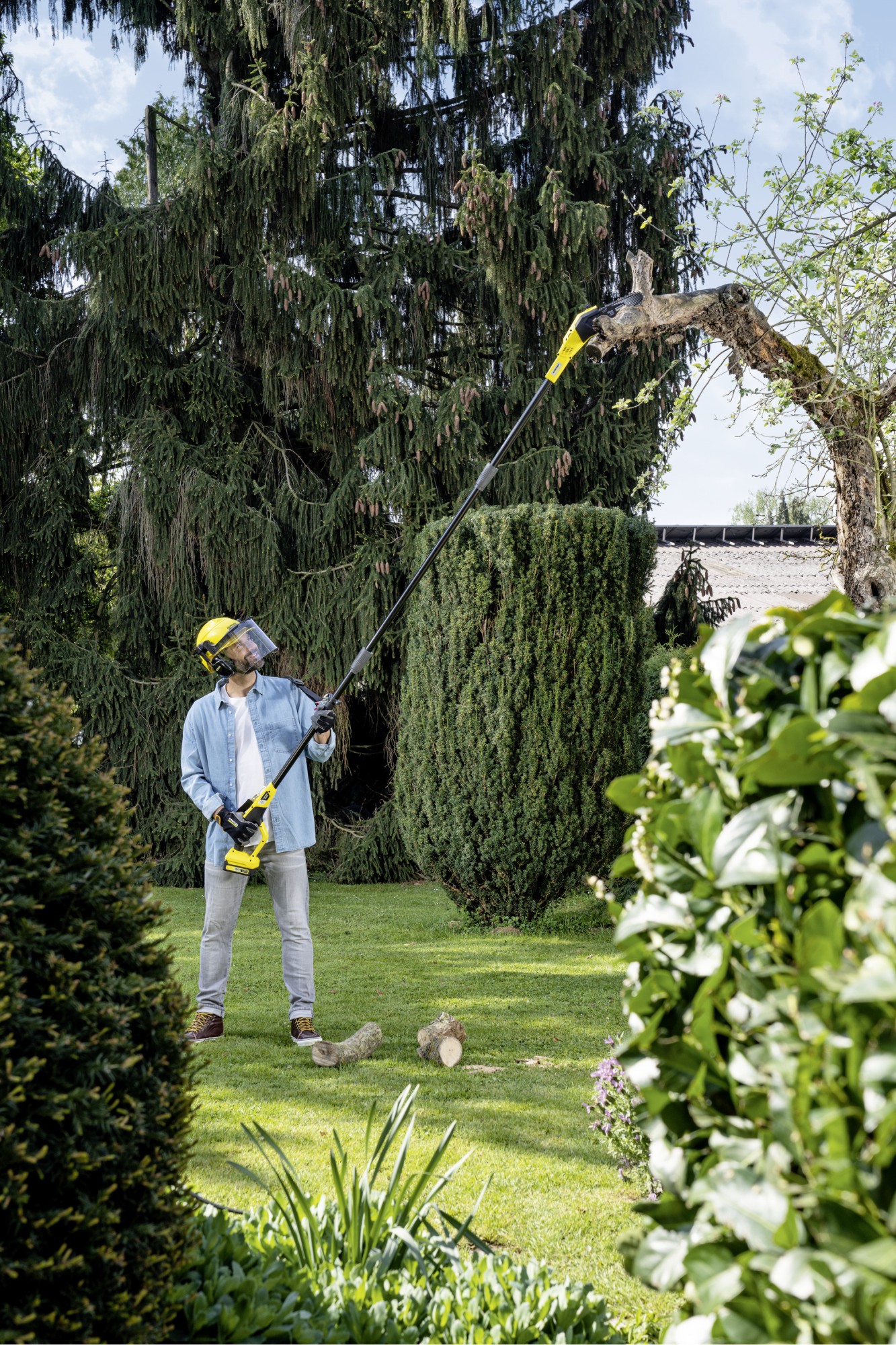 Motosierra con pértiga a batería PSW 18-20 Battery