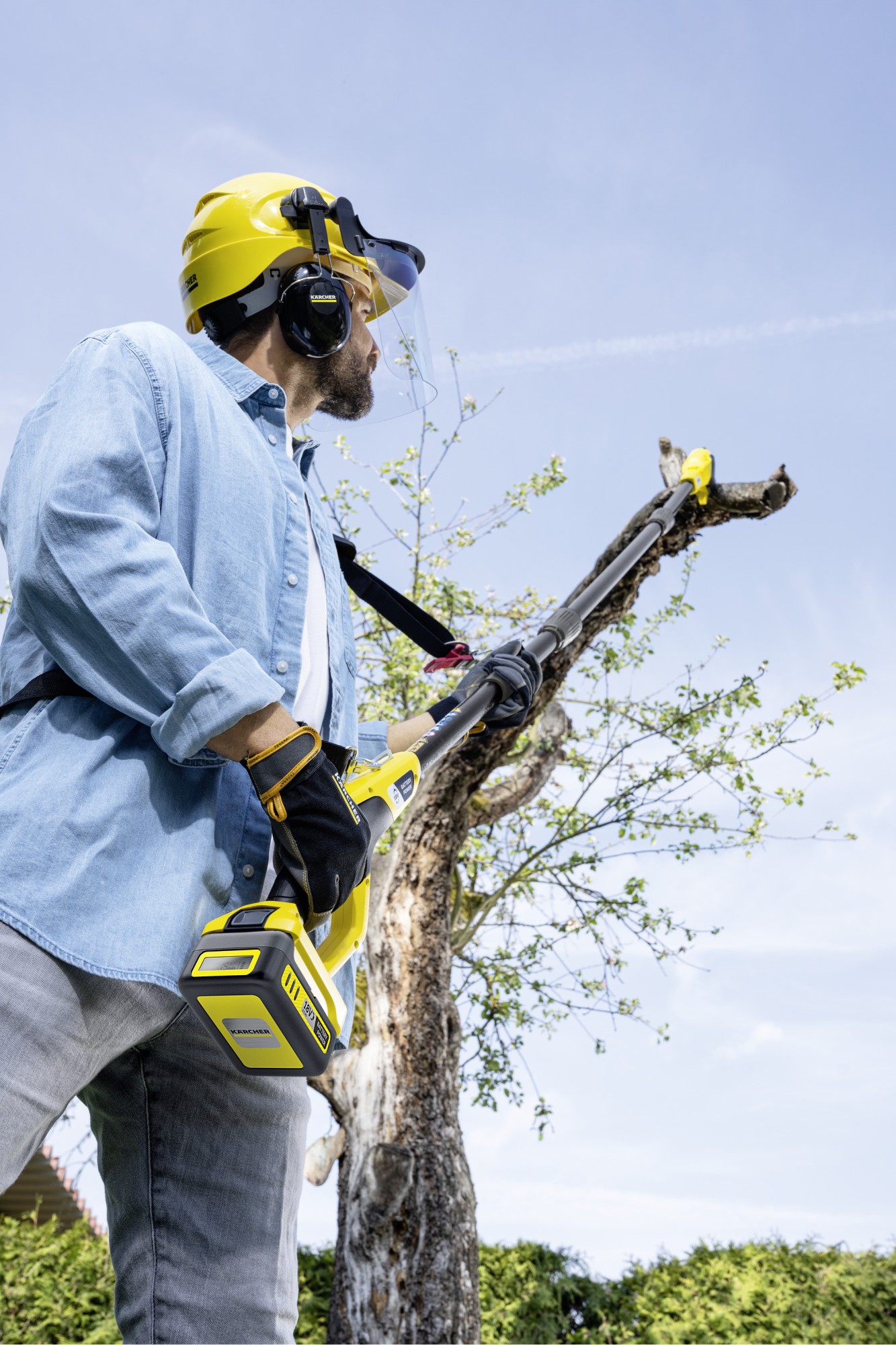 Motosierra con pértiga a batería PSW 18-20 Battery