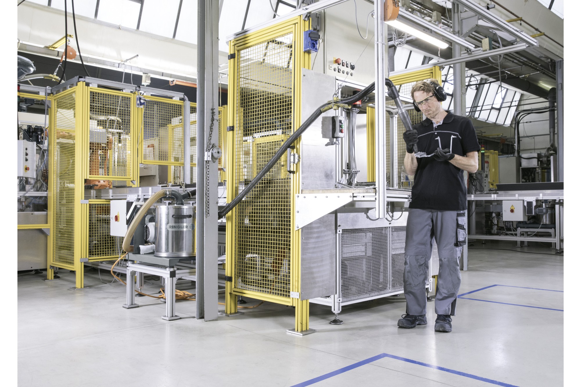 Aspirador industrial IVR-B 50/30