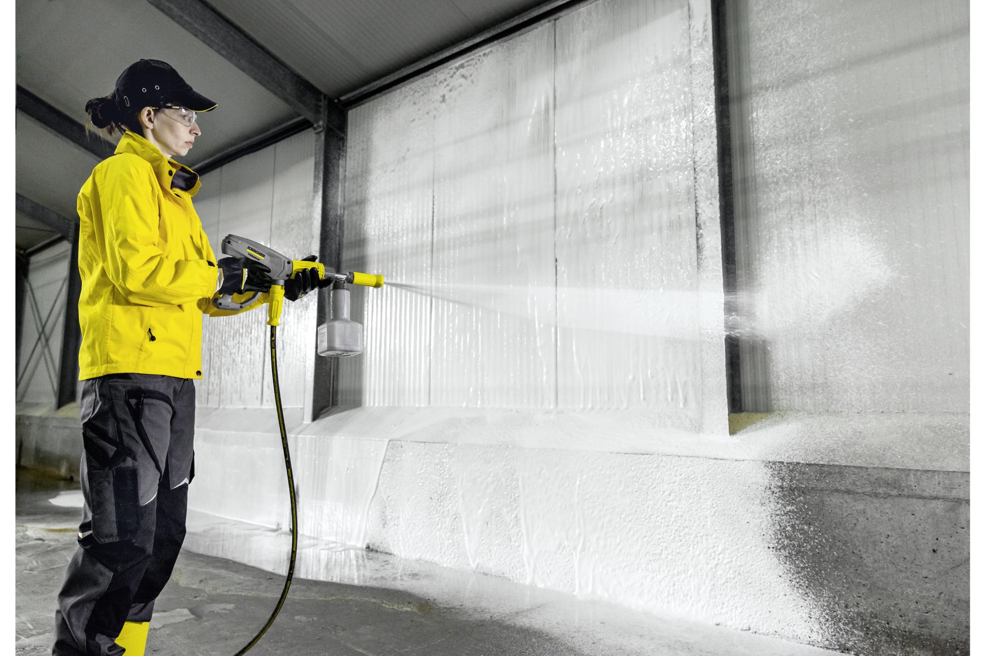 Lanza de espuma con bidón Advanced 1, 400 l/h - 600 l/h