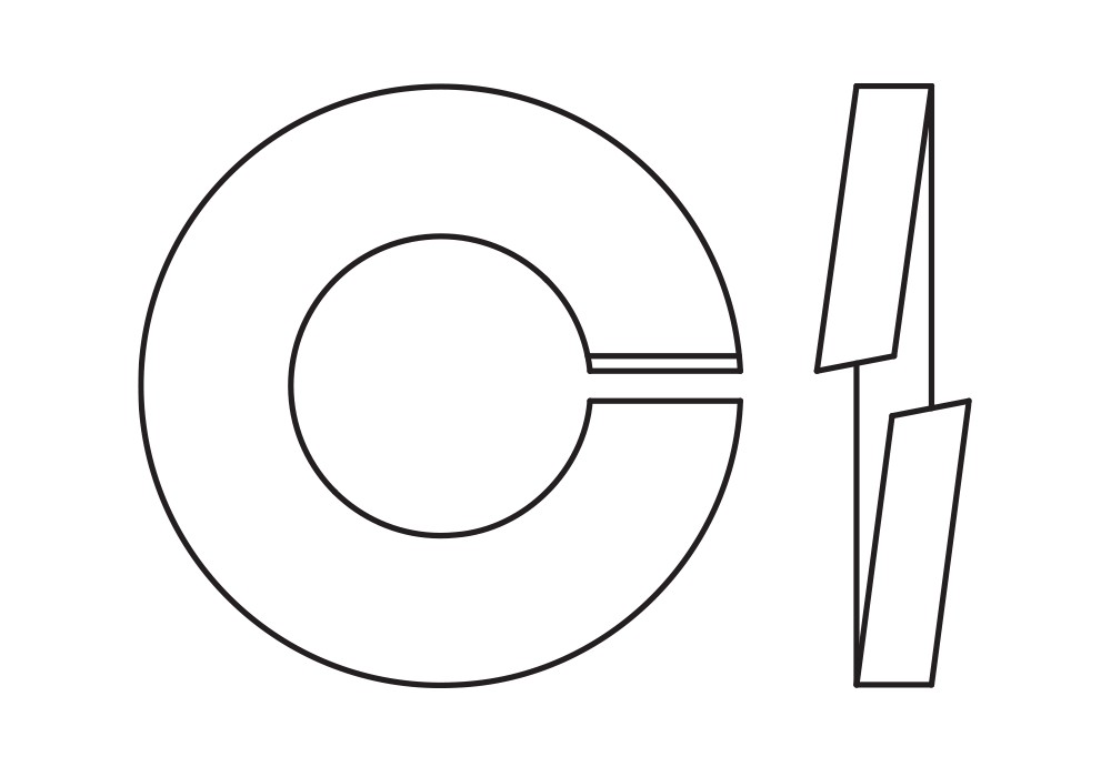 DIN 127 B, Arandela Grower