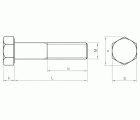 EN 14399-4 10.9 HV SET HDG, Set de tornillería estructural de alta resistencia para precarga, sistema HV con marcado CE, acabado galvanizado en caliente y calidad 10.9
