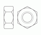 ISO 4032.8 ZP, Tuerca hexagonal en acabado zincado y calidad 8