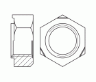 DIN 929 A2, Tuerca cuadrada soldable en acero inoxidable A2