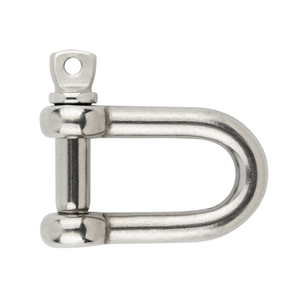 DEE-SHA A4, Grillete recto  en acero inoxidable A4