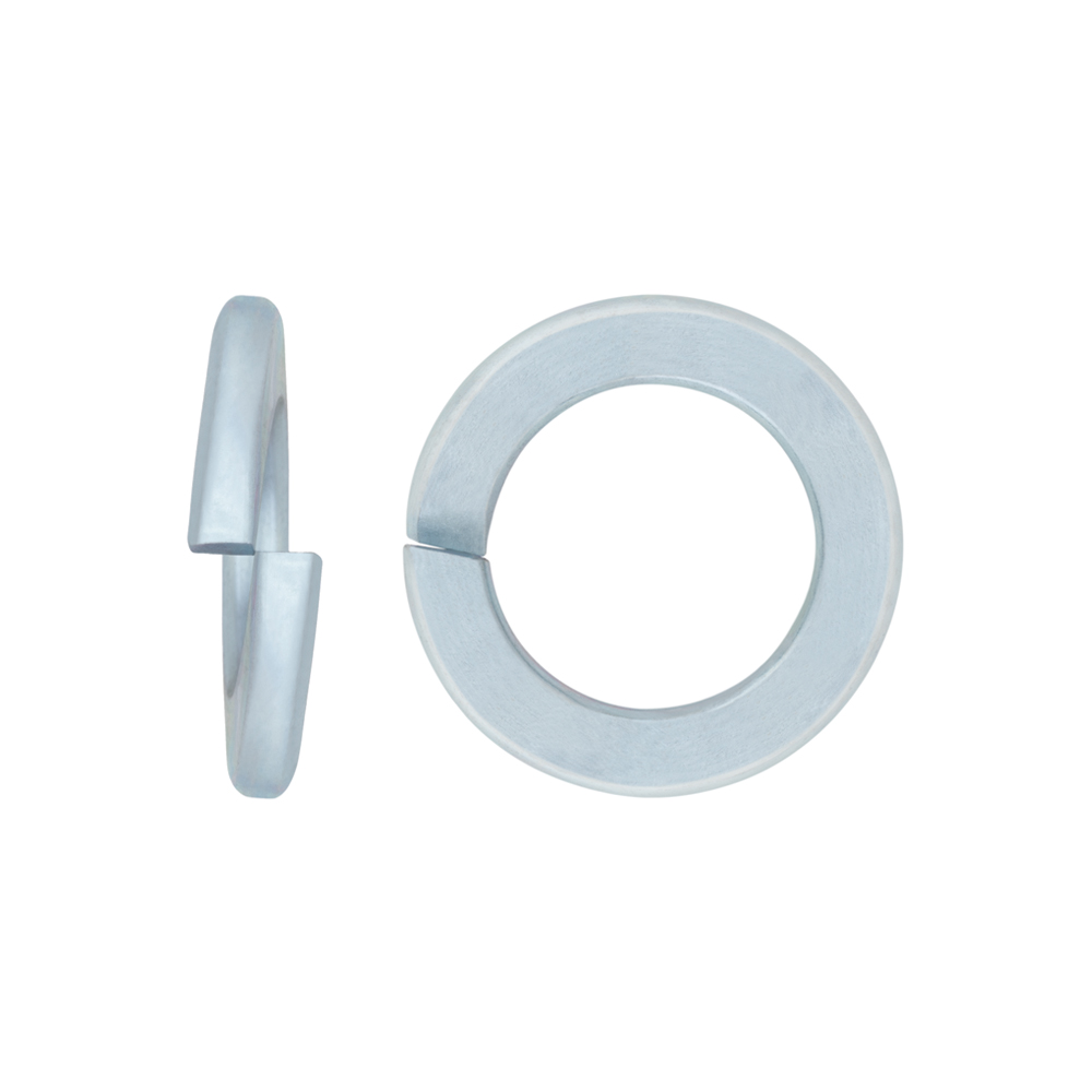 DIN 127 B ZP, Arandela Grower en acabado zincado