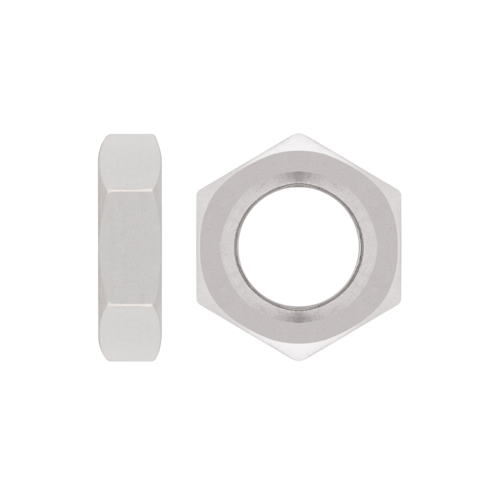 DIN 439 A2, Contratuerca en acero inoxidable A2