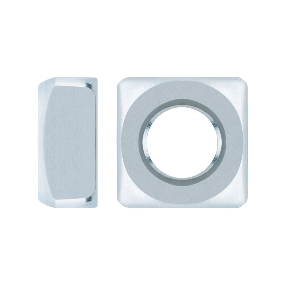 DIN 557 ZP, Tuerca cuadrada en acabado zincado