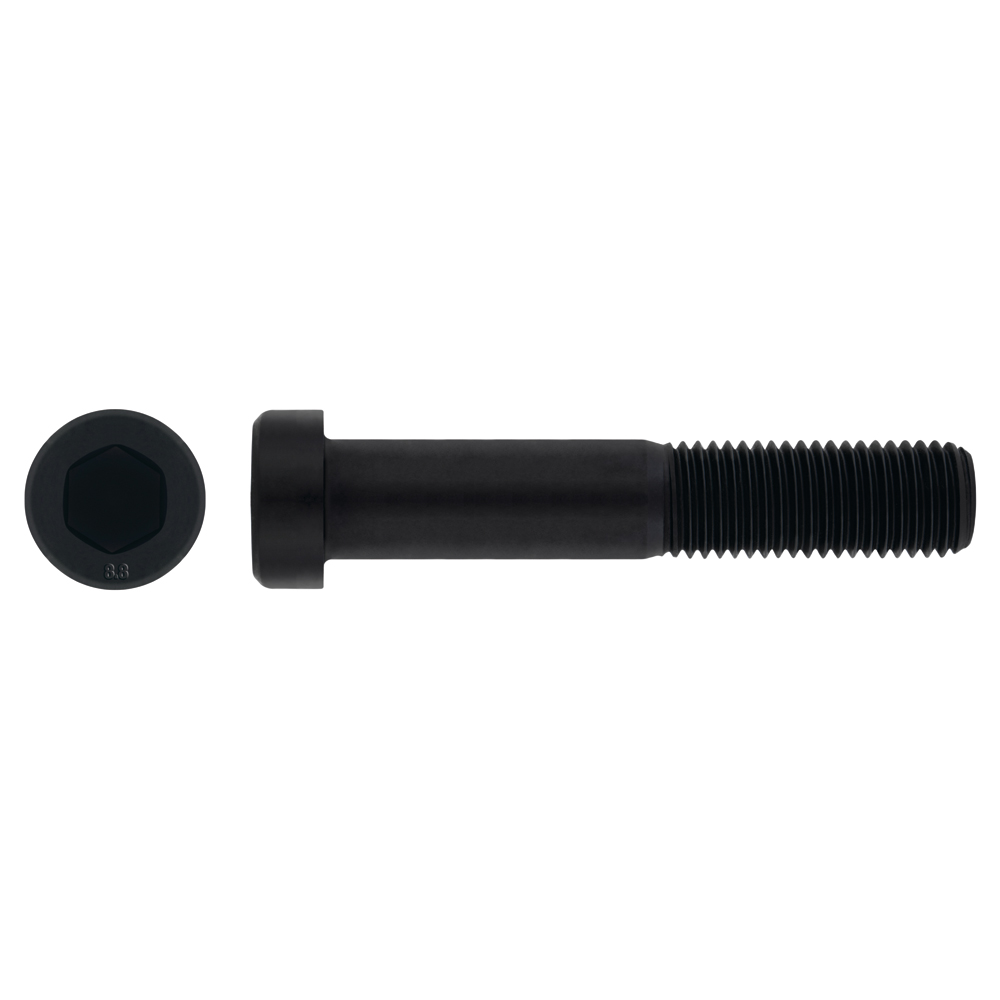 DIN 7984 8.8 BL, Tornillo allen de cabeza baja en acabado negro y calidad 8.8